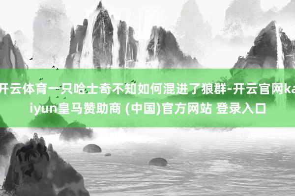 开云体育一只哈士奇不知如何混进了狼群-开云官网kaiyun皇马赞助商 (中国)官方网站 登录入口