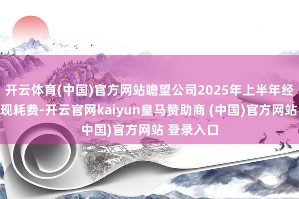 开云体育(中国)官方网站瞻望公司2025年上半年经营功绩出现耗费-开云官网kaiyun皇马赞助商 (中国)官方网站 登录入口